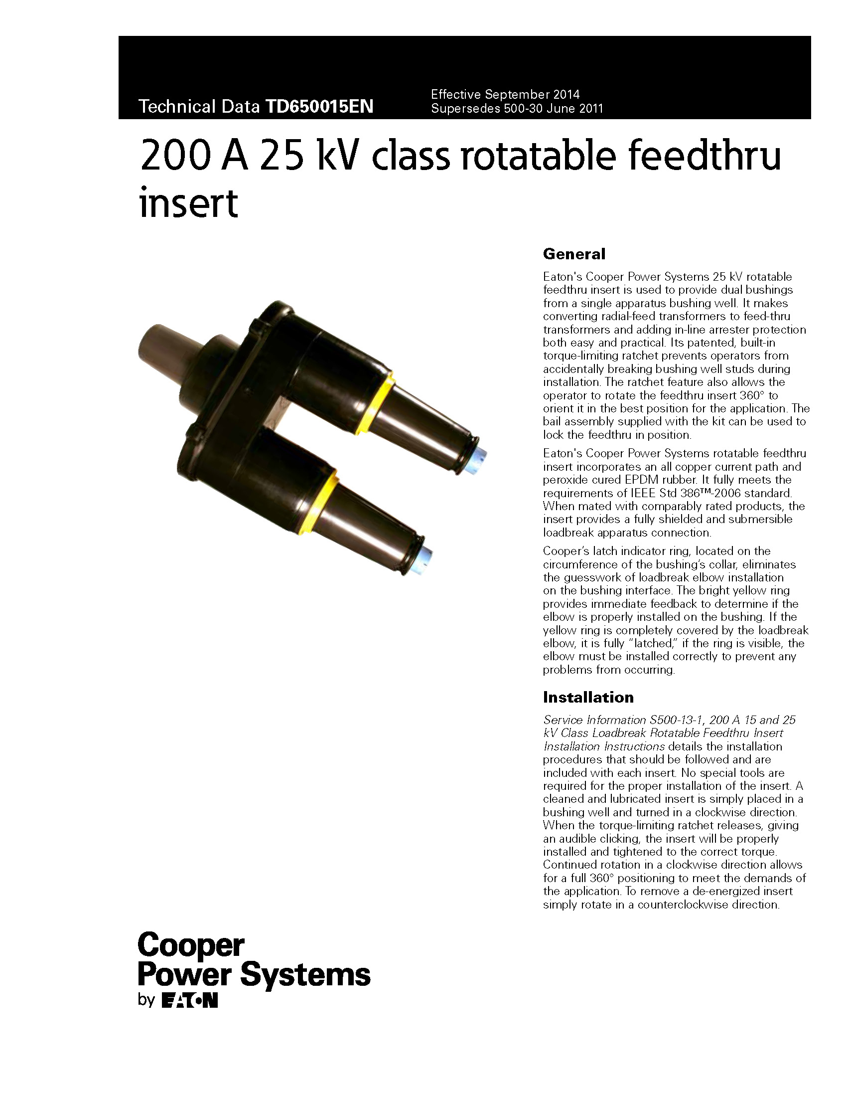 200A-25kV-Loadbreak-Rotatable-Feedthru-Insert_TD650015EN_Page_1