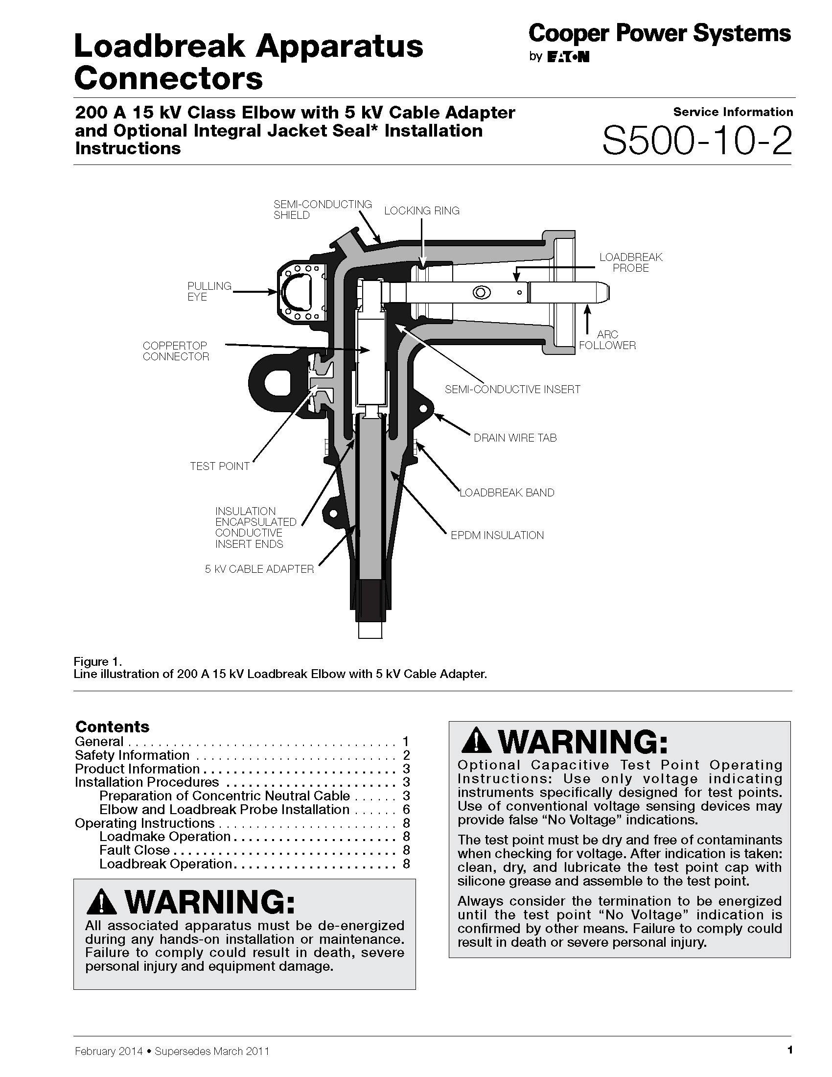200A-5kV-Loadbreak-Elbow-wiht-Integral-Jacket-Seal_For-Use-on-Tape-and-Wire-Shielded-Cable-Installation-Instructions_S500102 (2)_Page_01